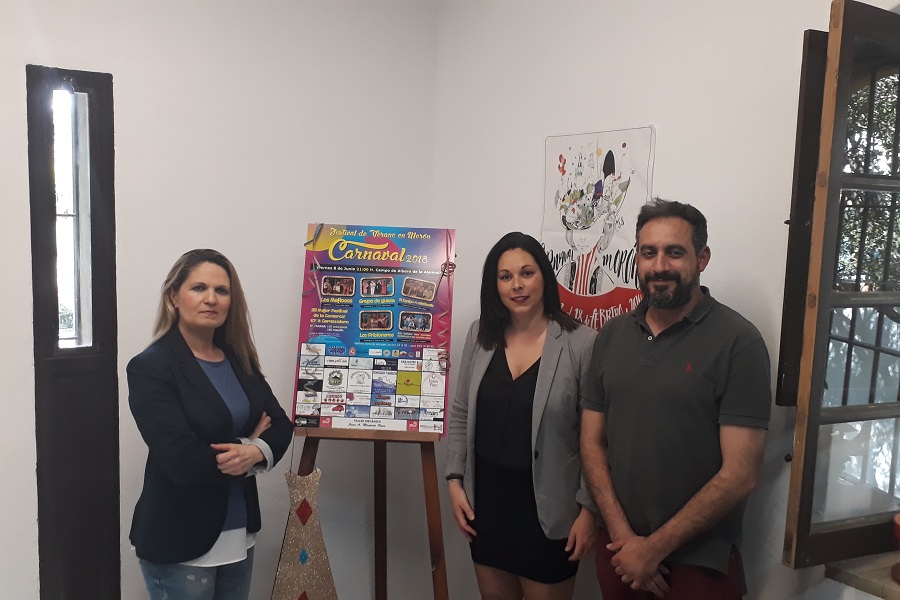 Isa González, Laura García y Álvaro Guardado presentan el cartel del Festival de Verano